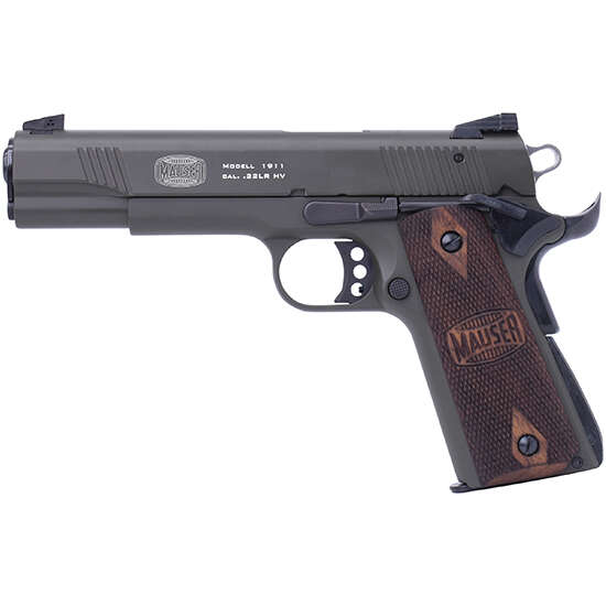 Handguns BLG GSG ZPAP M85 22LR BLG MAUSER 1911 22LR 5 ODG WALNUT LOGO GRIP • Model: ZPAP M85